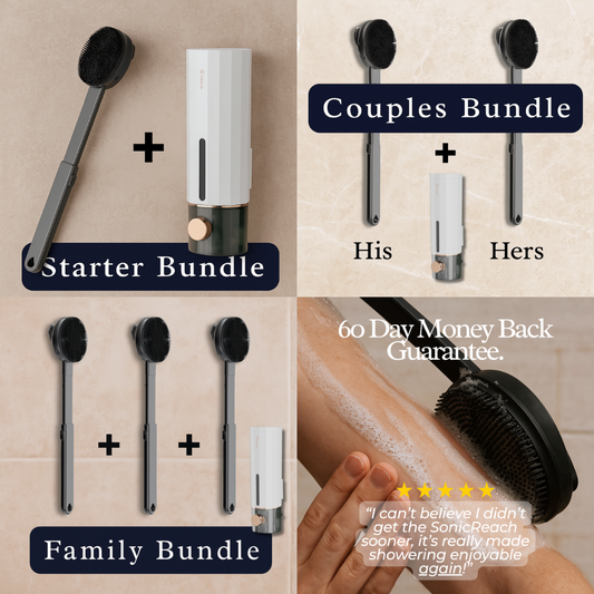 SonicReach™ Ultrasonic Body Scrubber