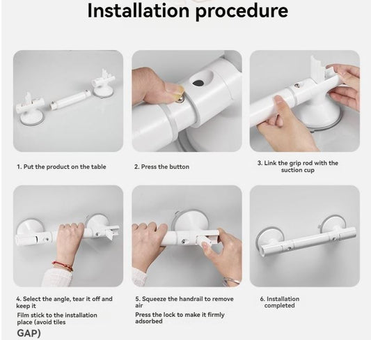 QuickLock™ Shower Support Handle
